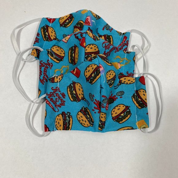 Krabby‎ Patty Face Mask / Spongebob Face Mask - Picture 1 of 8